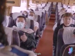 X karakter film tour buss med barmfager asiatisk hore opprinnelige kinesisk av kjønn film med engelsk under